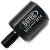 BGTEC Adattatore filettatura maschio BGTEC M10 a filettatura femmina M14 per punte diamantate.