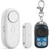 Chatthen Allarme Porta Finestra con Telecomando, Sensore Magnetico e Rilevatore Vibrazione 2 in 1, Allarme Wireless 120 dB Regolabile, Sensibilità Regolabile per Casa Ufficio Appartamento