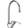 Kiamami Valentina - Rubinetto Miscelatore Cromato a Canna Alta per Lavabo | Minerva