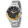 Sector 230 - Orologio Uomo Acciaio Nero/Giallo Cronografo (R3273661012)