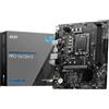 MSI PRO H610M-E DDR5 Scheda Madre PC mATX Intel LGA 1700 M.2 PCIe 4.0 HDMI VGA