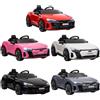 HOMCOM Macchina Elettrica per Bambini 5 Anni Licenza Audi con Telecomando