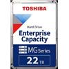 Toshiba MG10AFA22TE Hard Disk Interno Enterprise 22TB SATA 12Gb/s 7200 RPM 512MB
