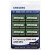 SAMSUNG Memoria Ram SO-DIMM DDR4 4Gb 3200MHz kit 16 Gb ( 4 X 4Gb ) Italia