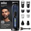 Braun Series 7 MGK7410 Kit Regolabarba e Tagliacapelli 10-in-1 Rifinitore Corpo