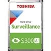 Toshiba S300 AI 10 TB Hard Disk Videosorveglianza Analisi Video AI MG10ADA10TE-V