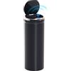 HOMCOM Pattumiera Automatica con Sensore a Infrarossi da 50L in Acciaio e ABS