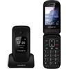 Majestic Telefono per persone anziane doppio display flip attivo TLF50 Majestic