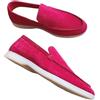 eimeinuosy Mocassini da uomo in pelle scamosciata, mocassini slip-on, per uomo, estivi, leggeri e traspiranti, mocassini piatti, casual, per guida e camminata, scarpe Oxford