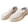 eimeinuosy Mocassini da uomo in pelle scamosciata, mocassini slip-on, per uomo, estivi, leggeri e traspiranti, mocassini piatti, casual, per guida e camminata, scarpe Oxford