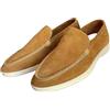 eimeinuosy Mocassini da uomo in pelle scamosciata, mocassini slip-on, per uomo, estivi, leggeri e traspiranti, mocassini piatti, casual, per guida e camminata, scarpe Oxford