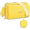 GOUNNU Borse a Tracolla da Donna Piccola Borsa per Cellulare a Tracolla per Donne Borse Tracolla in pelle PU Portafogli Mini Borsa Porta Cellulare con Tracolla Ampia Regolabile e Rimovibile Carte di Credito