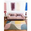 Ted Baker Westminster - Tappeto di lana Curzon, tappeto da soggiorno in lana, colorato, naturale e fatto a mano, design retrò per soggiorno, camera da letto, crema, multicolore, 120 x 170 cm