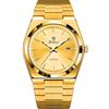 MASTOP Orologi da uomo alla moda Business Watch Data in acciaio inossidabile stile di lusso luminoso al quarzo impermeabile display analogico maschile orologio da polso Glow-in-The Dark orologio da