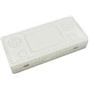 Generico Custodia rigida in PC stampata in 3D console di gioco per AYANEO MICRO2 - Custodia da trasporto portatile per console di gioco retrò portatile con chiusura magnetica, Bianco trasparente