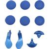 BONKZEBU Kit di Ricambio per Impugnature per Pollici e Paddle con Forza di Controllo Migliorata per Controller di Gioco Wireless [Gomma, Acciaio inossidabile] Perfetto per gli Appassionati di Gioco