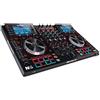 Numark NVII - Controller Intelligente per DJ a 4 Deck per Serato DJ con Doppio Display, Piatti in Metallo, 16 Pad Sensibili alla Velocity e Pacchetto Software