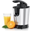 Arendo - Spremiagrumi elettrico in acciaio inox - Spremiagrumi - Motore ad alte prestazioni da 800 Watt - resa molto elevata - cono in acciaio inox - senza BPA - lavabile in lavastoviglie