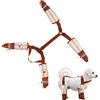 Penitue Pantaloni Antisporco per Cani Piccola Taglia, Stivali Antipioggia Protettivi con Bretelle Regolabili Migliorati Scarpe Antiscivolo Protezione per Zampe Cani 3,63-6,8kg Passeggiate Escursioni