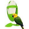 Generico Porta con osso di seppia - Dispenser di calcio per di alimentazione in gabbia | Accessorio per macinare il becco Supporto minerale naturale per pappagalli Cockatiels Budgies Lovebirds Ca