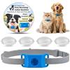Turiueba Collari Antiparassitari per Cani Gatti Antipulci Antiparassitario Sostituibile Naturale Oli Essenziali Grande Piccoli Medi Anti Pulci Zecche Zanzare Silicone Regolabile Impermeabile 63cm Taglia Unica