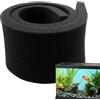 Generico Schiuma Filtrante per Acquario E Laghetto All'aperto - Spugna Filtrante Biochimica Nera Tagliabile | Cuscinetto in Schiuma Meccanica E Biologica Ad Alta Densità per Filtro 'Acqua | 50x50 Cm