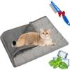 NNBWLMAEE Kittra Cooling Mat for Cats, Comfortable and Breathable Cooling Bed for Cat, Foldable Pet Coolings Pad, Washable Summer Pet Blanket with 3 Layer System Instant Cool Cats Dogs (C,XL)