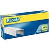 Rapid 24861800 Confezione 5000 Graffe a Filo, 26/6, Blu