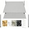 DSRDRFG Vela Ombreggiante Rettangolare 1.7x10M Tenda da Sole per Esterno, Vela Parasole Impermeabile Tenda a Vela Giardino, PES 220g/m² Protezione Solare per Terrazza, Carport, Grigio chiaro