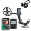 XP METAL DETECTORS XP Metal Detector DEUS II RC - Piastra FMF 9 con cuffie wireless WSAII - Metal detector impermeabile e multifrequenza con telecomando XP DEUS II e asta S-Telescopic