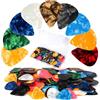 Litoott 60 Plettri per chitarra in celluloide colorati con scatola portaoggetti, plettri in 3 diversi spessori, per chitarra acustica, basso elettrico, ukulele (0,46 mm, 0,71 mm, 0,96 mm), colori casuali