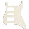Musiclily Pro 11 Fori HSH Chitarra Battipenna Pickguard per Fender American/Mexican Standard Stratocaster Stile Moderno,4 strati Parchment Pearl
