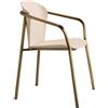Scab Poltrona FINN METAL WOOD ART - SCAB
