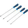 BGS 74541 | Serie di cacciaviti | extra lunghi | profilo a T (per Torx) T15 - T30 | 4 pz.