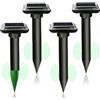 YOUKK Scaccia Ultrasuoni Solare, Repellente Ultrasuoni Solare con Impermeabile, Impermeabile IP66 per Giardino, Cortile e Fattoria, Repellente per Talpe