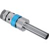 Bewinner Portamaschiatore Flottante Portamaschi Telescopico con Codolo Cilindrico Portautensili per Maschi M2- Adattatore ER20 Tornio CNC, Acciaio 20CrMnTi Temprato Alta concentricità (GS-TER20A-D20)