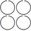 YhFiaS 4/6 pz 38mm X 1.5mm Pistone Anello Kit Misura for H 36 136 137 141 142 235P 235R 232L 240RJ 240RBD Motosega Decespugliatore(4PCS)