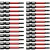 TMAX 25 pezzi Punta cacciavite torsione Torx Star T10 a 6 punte da 50,8 mm