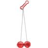 Qectial Palline Oscillanti Appese a Un Filo, Giocattoli Rumorosi Ideali Come Bomboniere per Feste di Laurea, per Bambini E Adulti, Rosso 3,2 cm