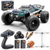 Cirmine Macchina Telecomandata Adulti 1:14 Brushless Auto RC/RC Car 4WD 52 km/h, Ammortizzatori Idraulici, Trasmissione in Metallo, 2 Batterie 1500mAh, 2 Set di Gomme, LED, Upgrade 3S fino a 70 km/h