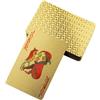 Generico Gioco Golden Deck - Carte da gioco in PVC extra spesse, stile premium elegante e flessibile | Lettere impermeabili portatili, utilizza il per eventi sociali di compleanno del festival
