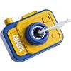 Generico Pistola ad acqua fotocamera bidirezionale, giocattolo scherzo sparo indietro avanti, spruzzatore acqua estate novità per bambini ragazzi ragazze età 3-12 festa