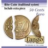 Tango Magic Biting Coin (50c Euro Traditional w/DVD) (E0045) from Tango