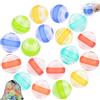 safona Bombe ad acqua riutilizzabili in silicone, modello 2026, palloncini ad acqua con sacchetto a rete, per aprire/chiudere, premere per 1 secondo, estate, piscina, spiaggia, giardino all'aperto (18 pezzi)