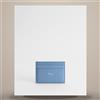 Dior Trianon Freesia Card Wallet Blue Myosotis Flat Cannage Lamb 158470429 [U]