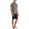 CALIDA Relax Imprint Set di Pigiama, Laurel Green, 46-48 Uomo