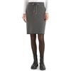 Cecil Two-Tone Melange Jogg Skirt Raw Kaki M