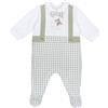 Chicco, Tutina Neonato, Tutina in Morbido e Leggero Cotone, con Comoda Apertura sulla Schiena ed Entrogamba, Ideale per Primavera e Autunno, Designed in Italy, Abbigliamento Neonato 0-24 Mesi