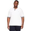 Tommy Hilfiger Maglietta Polo Maniche Corte Uomo Plus Slim Fit, Bianco (White), XXL