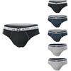 Sergio Tacchini Set 6 Paia Slip/Boxer Uomo Assortito Cotone Bielastico (6 Paia Slip Art.9001-5 / L)
